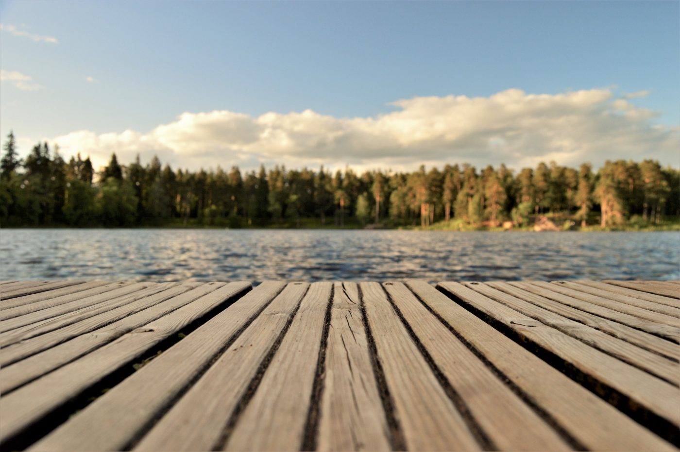 A lake in Sweden.